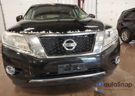 2013 Nissan Pathfinder Platinum из США, поврежденный, VIN 5N1AR2MM7DC615440